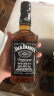 杰克丹尼（Jack Daniels）黑标整箱装 500ml*4瓶   美国田纳西州  调和型  威士忌 实拍图