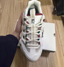 FILA 斐乐老爹鞋女鞋运动鞋圣诞可颂面包鞋休闲鞋男鞋情侣 雪白/雨朦灰色-女款 35.5 实拍图