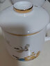 金镶玉 茶杯套装羊脂玉瓷马克杯中国风国潮茶水分离杯泡茶杯450ml送礼 花间云鹤羊脂玉瓷马克杯 实拍图