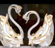 碧琉璃 创意水晶天鹅摆件客厅卧室装饰品新婚结婚礼物送新人高档实用 情投意合水晶天鹅大号一对 晒单实拍图
