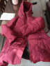 秋芙罗妈妈装冬季高档羽绒服女新年红色中老年女装50-60岁洋气保暖外套 实拍图