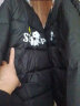 SNOOPY史努比童装儿童棉服外套冬款男女宝宝保暖外衣冬季棉袄中小童棉衣 黑色 150（140-150cm/63-70斤） 实拍图