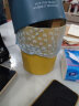 欢好桌面垃圾桶可爱家用客厅小号懒人迷你床头桌上用创意拉圾筒纸篓盒 深蓝麋鹿款+垃圾袋 实拍图