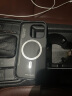 蓝猩先生 适用苹果14pro手机壳 iPhone14pro保护套magsafe磁吸充电壳双色肤感保护壳 典雅黑 实拍图