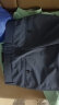 浪登男士休闲裤双褶宽松直筒夏季新款中青年商务休闲纯色棉质男裤 深蓝色 32(2.46尺) 晒单实拍图