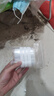 中璟自封袋透明6丝薄款一次性密封袋食品塑封塑料包装袋子分装封口袋 8x12cm【4号】100个 10丝白边【推荐厚度】100只 实拍图