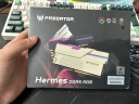 宏碁掠夺者（PREDATOR）32G(16G×2)套装 DDR5 6800频率 台式机内存条 Hermes冰刃系列 RGB灯条(C32) 珍珠白 AI电脑配件 实拍图