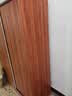 久雅【包安装】新中式衣柜简易卧室推拉门现代简约实用衣橱木质柜子 120厘米主柜两门 实拍图