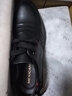 稻草人男鞋皮鞋男士商务休闲鞋秋冬季真皮内增高透气防滑耐磨软面鞋子 917黑色 43 实拍图