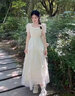 恋的法式连衣裙夏季2024新款仙女公主裙学生气质纯欲温柔风长裙子夏天 潮流韩版图片色 均码（可备注码数） 实拍图