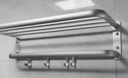 箭牌（ARROW）银色黑色浴室置物架挂件毛巾架纸巾架马桶刷挂钩太空铝 【银色】挂件六件套AE5691TZ-6 实拍图