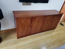 泰琪森纯实木原木餐边柜储物酒柜电视柜一体靠墙落地矮柜收纳储物茶水柜 1.6米胡桃色160*40*70 实拍图