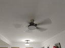 钻石牌（DIAMOND）风扇灯吊扇灯led客厅带灯吊扇北欧现代简约变频电风扇三色变光WY 吸顶52寸【节能变频】6档遥控 实拍图