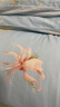 梦洁家纺床上四件套纯棉套件被套床单学生宿舍全棉被罩1.8米床风之絮 实拍图