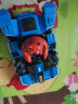 奥智嘉正版熊出没遥控汽车儿童玩具卡丁车喷雾漂移赛车男孩生日礼物蓝 实拍图