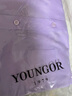 雅戈尔（YOUNGOR）长袖衬衫男DP免烫衬衫纯棉面料抗皱易打理新品 GLDP10171LJA粉紫色 40 实拍图