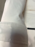 波司登（BOSIDENG）极寒90鹅绒羽绒服冬季男女款一手长大毛领保暖加厚外套 冰霜白8786 S 160/84A 实拍图