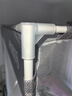 九洲鹿防摔蚊帐架1.5x2米床三开门拉链免拼接家用灰色【A类加密帐纱】 实拍图