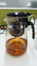 天喜（TIANXI）玻璃茶壶泡茶壶飘逸杯茶具套装大容量茶水分离水杯泡茶杯过滤茶壶 单壶1000ml 实拍图