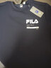 FILA斐乐官方卫衣男子针织长袖套头衫秋冬季简约休闲圆领健身运动上衣 RD宝蓝-NV S 165/88A 实拍图