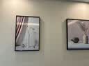 诗六艺家饰客厅装饰画北欧现代简约沙发背景墙挂画三联画大气轻奢壁画晶瓷画 瓶瓶安安（铝合金外框） 镶钻画左右40*60+中间80*60亮面 实拍图