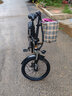 凤凰（Phoenix）电动车锂电池助力车折叠代驾车长续航男女士成人电动自行车电瓶车 20寸风雅/辐条轮/单速/黑色 28AH电动续航84公里 实拍图