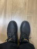 意尔康马丁靴男冬季英伦休闲皮靴高帮加绒工装短靴 E54209216 黑色 39 实拍图