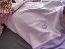 松山棉店商场同款自由穿儿童柔软棉保暖套装A类插肩袖藤萝紫140cm 实拍图