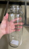 炊大皇玻璃杯大容量运动茶水分离耐高温玻璃水壶黑色1000ml 晒单实拍图