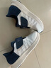 足力健老人鞋中老年轻软透气休闲鞋防滑夏凉鞋2421510J 男-白/蓝 40 实拍图
