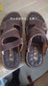 老人头凉鞋男夏季新品男士两用凉拖牛皮真皮厚底百搭沙滩拖鞋男 经典款-棕色 40 实拍图