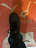 安踏男鞋休闲运动鞋夏季透气网面轻便板鞋跑步鞋子男户外训练体测鞋 -14黑（皮面） 42 实拍图