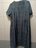 衣典零一（LEDIALYI）2026夏季女装新款休闲气质宽松显瘦遮肚中年连衣裙小个子裙子夏天 灰色 M （建议90-115斤） 实拍图