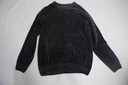 鑫罗圣保男士半高领毛衣保暖长袖加绒加厚一体绒雪尼尔针织衫潮男装衣服 雪尼尔毛衣-黑色 XL 175  建议130-150斤【115】 实拍图