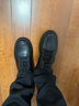 金利来（Goldlion）男鞋男士休闲鞋加绒保暖舒适耐磨休闲皮鞋G506230114AAL黑色42 实拍图