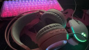硕美科（SOMIC）G951Pink 少女粉色猫耳朵 游戏耳机头戴式 电脑耳机麦克风有线吃鸡耳麦 USB7.1声道电竞耳机 晒单实拍图