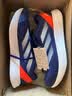 adidas DURAMO RC训练备赛轻盈网面透气体测跑鞋男女阿迪达斯官方 蓝色/白色/红色 (推荐脚型偏胖选大半码)   44.5 实拍图