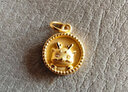菜百首饰黄金吊坠 足金 3D生肖龙 吉祥龙牌圆形吊坠 本命年 计价 HJ（亿） 黄金吊坠/项坠（不含链） 约1.10g 实拍图