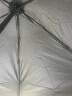 雨航（YUHANG）防风晴雨伞五折口袋伞折叠便携太阳伞黑胶防紫外线学生伞 白色 晒单实拍图