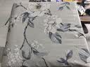 新品老粗布套不含芯正方形沙发床头靠背靠枕P 栀子花开 60X60cm【抱枕套一个】 实拍图
