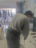 百鹊亭美式渐变牛仔裤男2025夏季新款潮牌高街宽松直筒时尚休闲裤子男 黑灰色【精致小标】 L 实拍图
