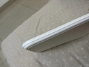 托盘长方形水果托盘茶盘家用果盘早餐盘收纳盘客厅零食盘 北欧风-白色中号 实拍图