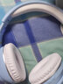 博音[顺丰速发]降噪耳机头戴式蓝牙耳机适用苹果头戴式耳机纯色无线超长续航游戏电竞带麦克风笔记本 【天空蓝】升级5.3隔音降噪 实拍图