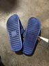 经典拖鞋舒适休闲一字拖居家情侣防滑男女凉拖鞋 蓝色 45 （偏小码建议拍大一码） 实拍图