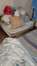 意米之恋实木床双人床软包卧室简约单人床松木床 床下两抽抽屉 RB-0016 实拍图