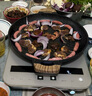 onlycook韩式烤肉盘煎烤盘牛排煎锅不粘锅烧烤盘家用低油烟明火烧烤盘 实拍图