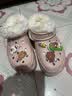 CROCS卡骆驰檀健次同款经典泡芙洞洞鞋轻便舒适男女同款花园鞋|207521 石英粉-6UR(含智必星) 36 /37(220mm) 实拍图