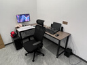 久丞家具转角电脑桌学生家用书桌双人书架一体组合桌卧室拐角L型电竞桌子 【加厚16mm桌面】灰橡木左转角 180x120x74cm 实拍图