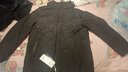 罗蒙（ROMON）短款加厚羽绒服男士连帽外套冬季新款中青年保暖外套男装上衣服 黑色 L (175) 适合115-130斤 实拍图