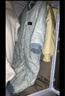 婧麒（JOYNCLEON）婴儿连体衣新生儿衣服秋冬保暖夹棉哈衣满月宝宝内衣纯棉连体衣 大树蓝【优选精梳棉】 66cm 实拍图